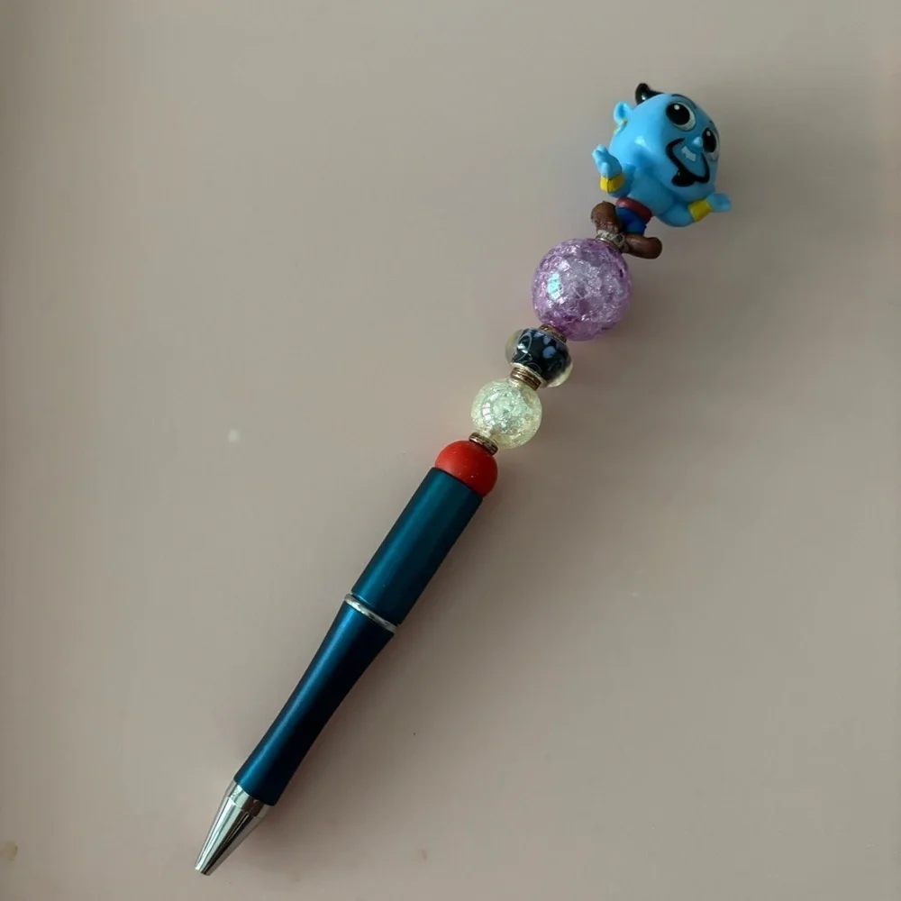 Disney Doorables: Aladdin: Genie classic handmade beaded pen